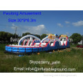 Giant inflatable obstacle course games for sale